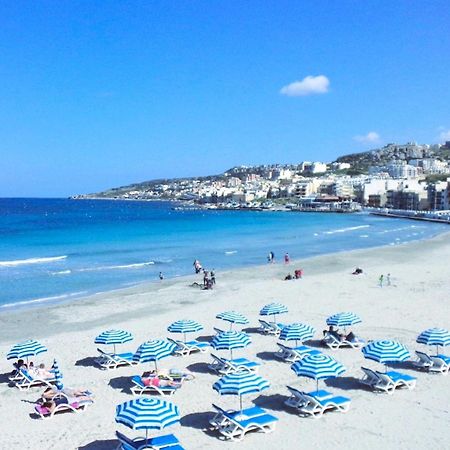 Seafront Maisonette Ocean Views & Terrace Mellieħa Exterior foto